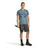 icebreaker Merino 150 Tech Lite SS Tee Cloud Dye - Merinoshirt - Heren | Hardloop