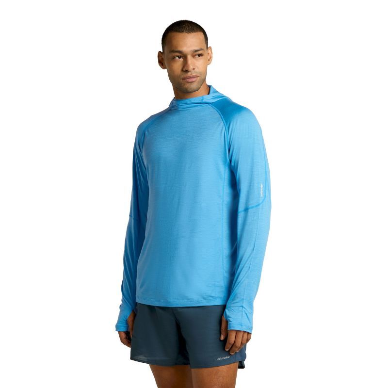 icebreaker 150 MerinoFine Ace LS Hoodie - Felpa di merino con cappuccio - Uomo | Hardloop