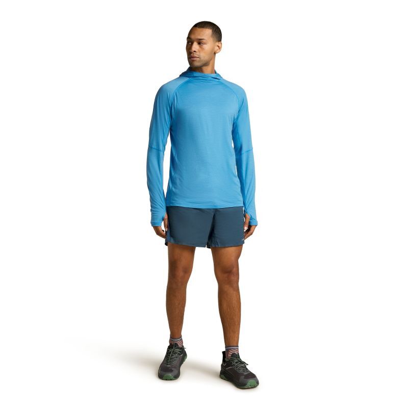 icebreaker 150 MerinoFine Ace LS Hoodie - Moletom de lã merino homem | Hardloop