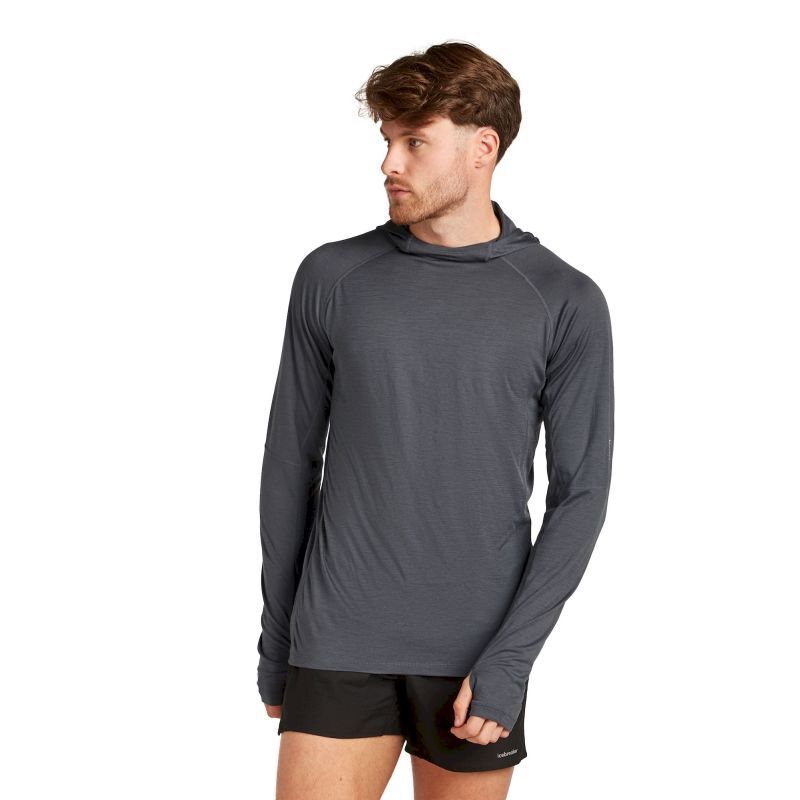 icebreaker 150 MerinoFine Ace LS Hoodie - Sweatshirt en laine mérinos homme | Hardloop