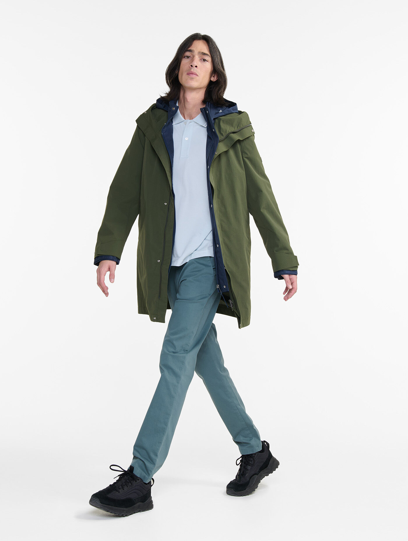 Aigle Parka Longue MTD Couches Capuche Parka Herren Hardloop