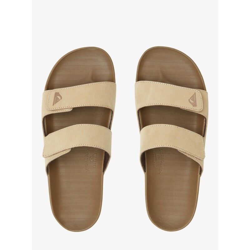 Quiksilver Rivi Leather - Slides - Men's | Hardloop