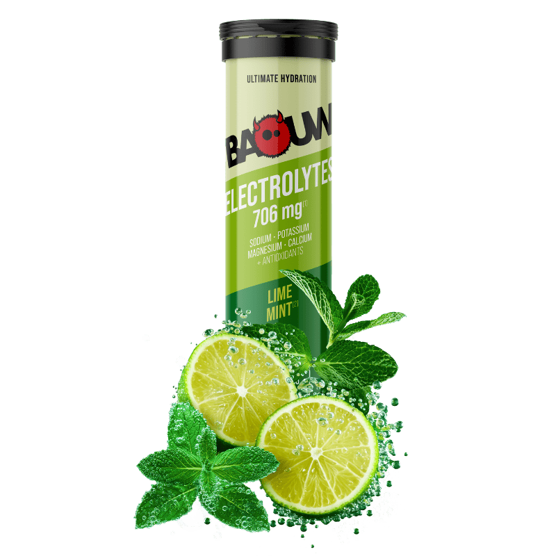 Baouw Citron Vert-Menthe - Boisson énergétique | Hardloop