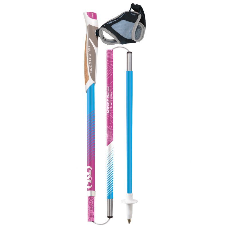 TSL Outdoor - Addict Trail Carbon 4 Lady Cork - Bastoncini trail running