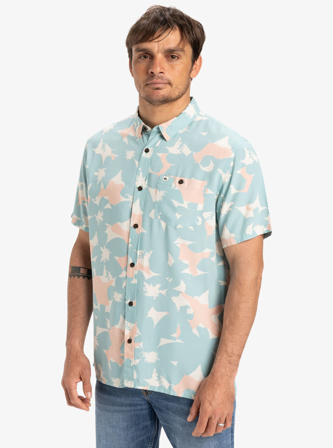 Quiksilver Safe Paradise SS - Shirt - Men's | Hardloop