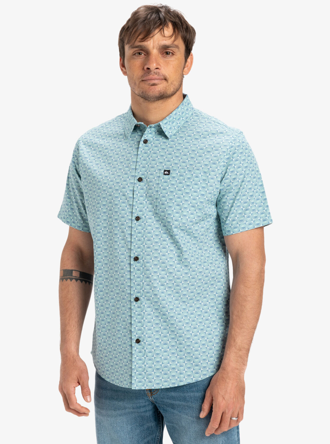 Quiksilver Apero Organic Classic SS - Chemise homme | Hardloop