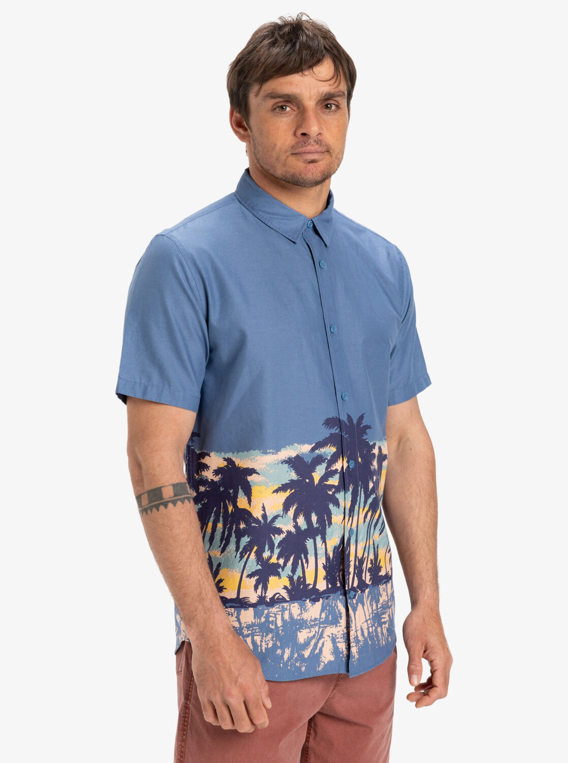 Quiksilver Apero Classic Engineered SS - Chemise homme | Hardloop
