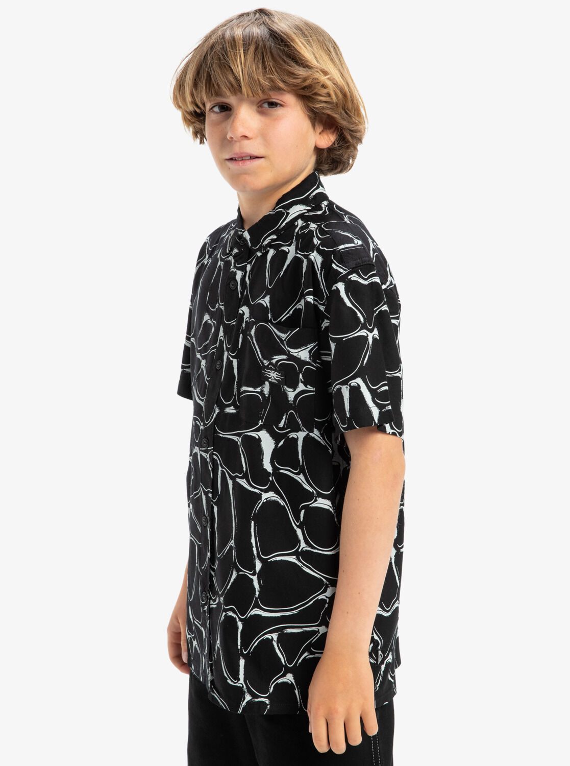 Quiksilver Mercury Chrome SS - Hemd - Kind | Hardloop