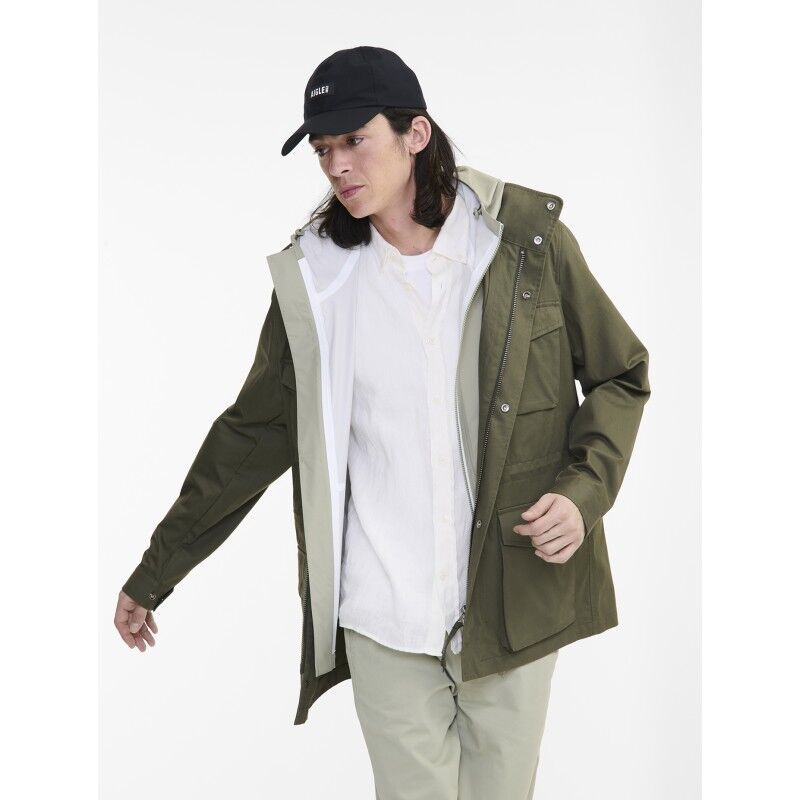 Aigle Veste Saharienne Capuche Rétractable - Giacca - Uomo | Hardloop