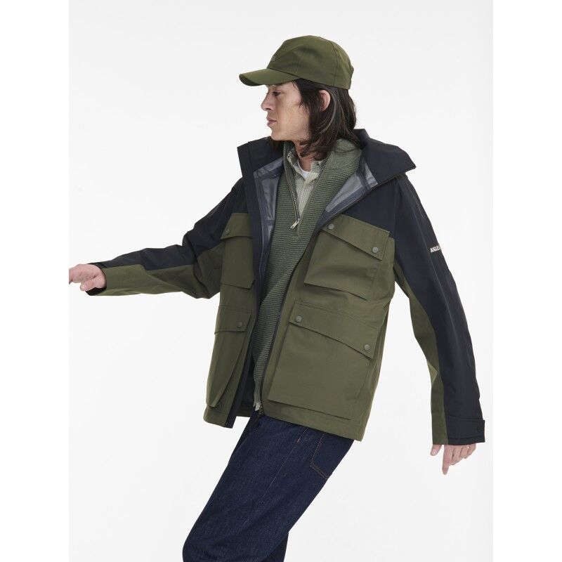 Aigle Parka Mi-Longue MTD Capuche - Sadetakki - Miehet | Hardloop