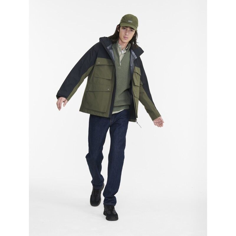 Aigle Parka Mi-Longue MTD Capuche - Waterproof jacket - Men's | Hardloop