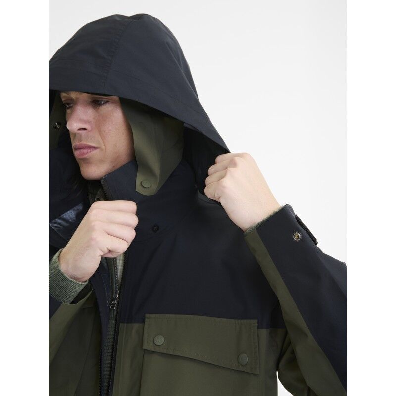 Aigle Parka Mi-Longue MTD Capuche - Regnjakke - Herrer | Hardloop