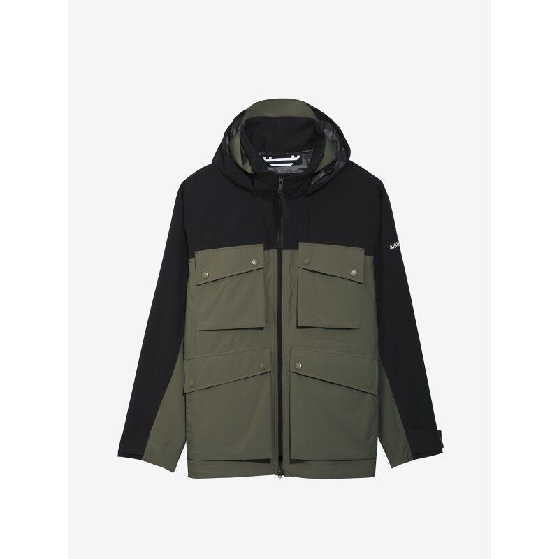 Aigle Parka Mi-Longue MTD Capuche - Regenjacke - Herren | Hardloop