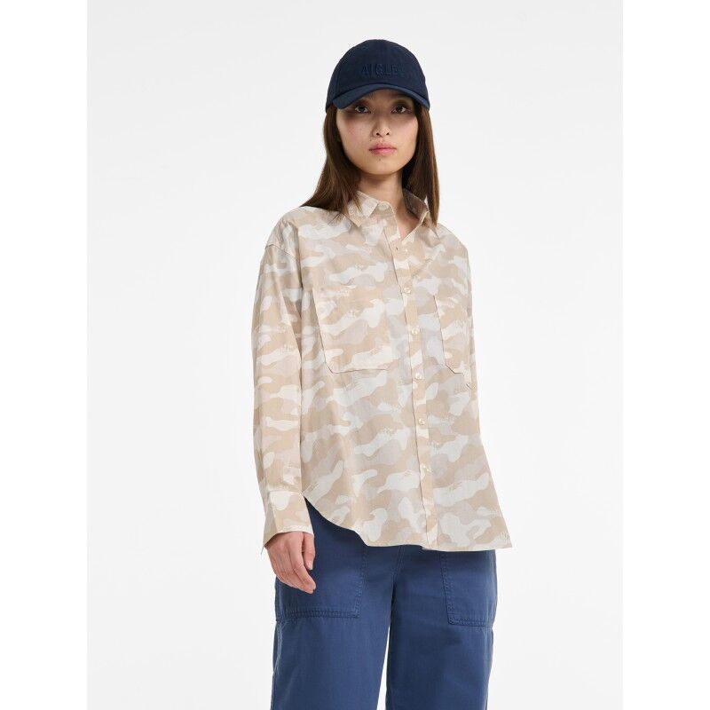 Aigle Chemise Voile Coton Imprimé - Shirt - Women's | Hardloop
