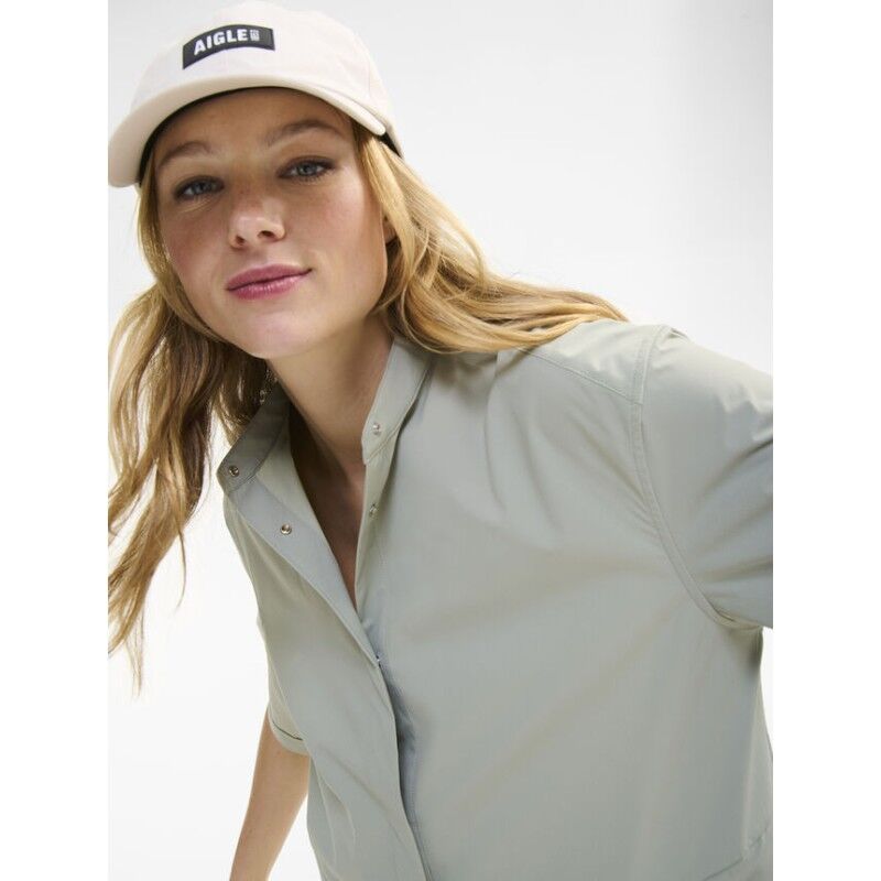 Aigle Chemise Manches Courtes Techniue DFT UV-C - Overhemd - Dames | Hardloop