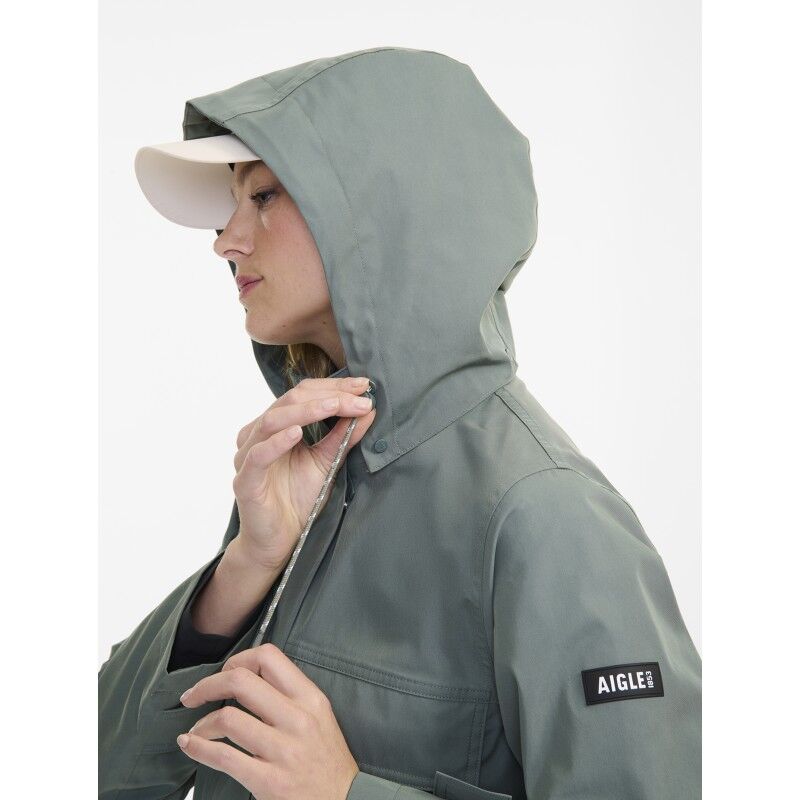 Aigle Parka Mi-Longue Imperméable - Parka - Dam | Hardloop
