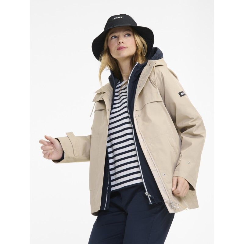 Aigle Parka Mi-Longue T-Kit - Parkatakki - Naiset | Hardloop