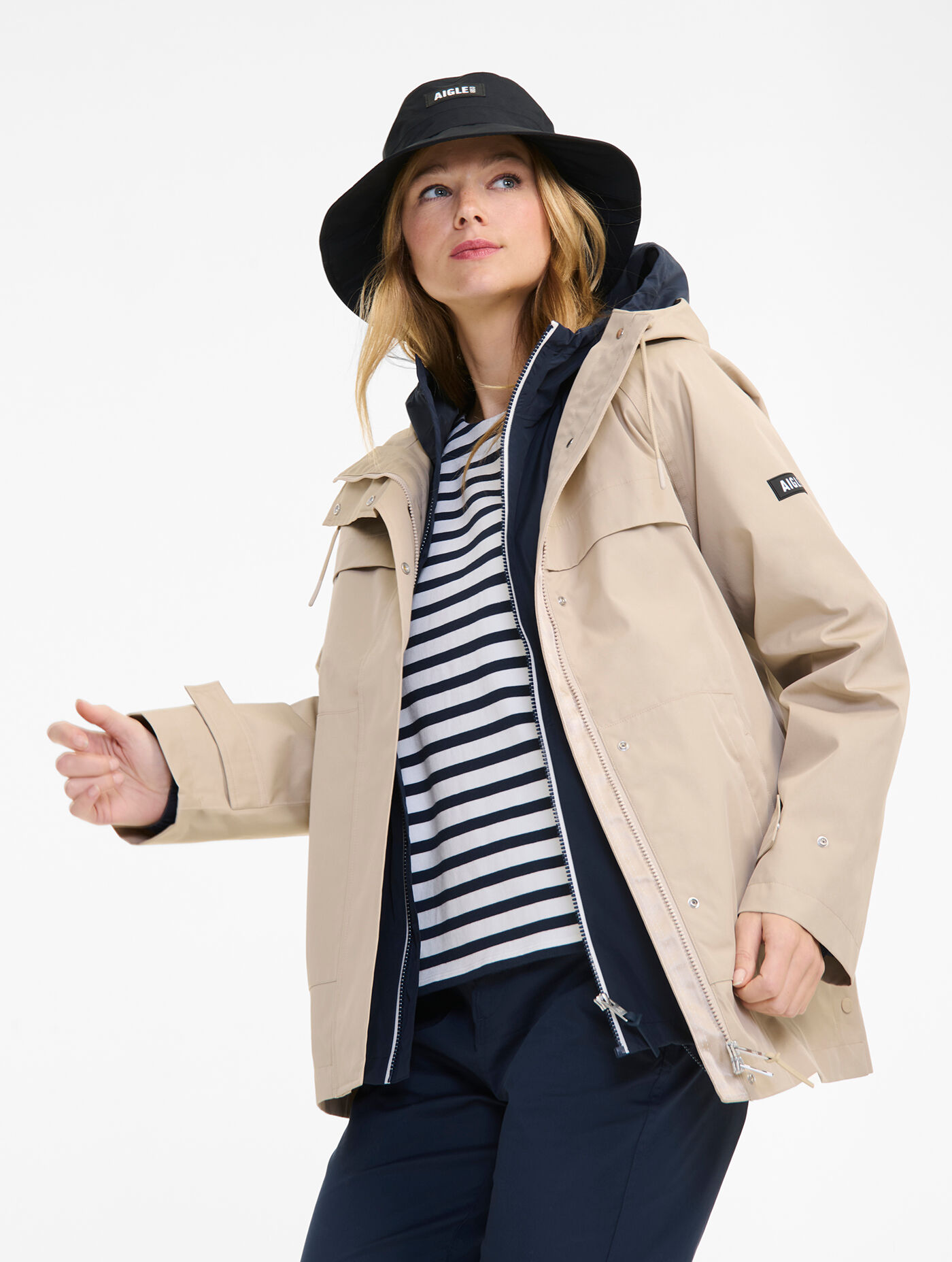 Aigle Parka Mi-Longue T-Kit - Parka - Donna | Hardloop