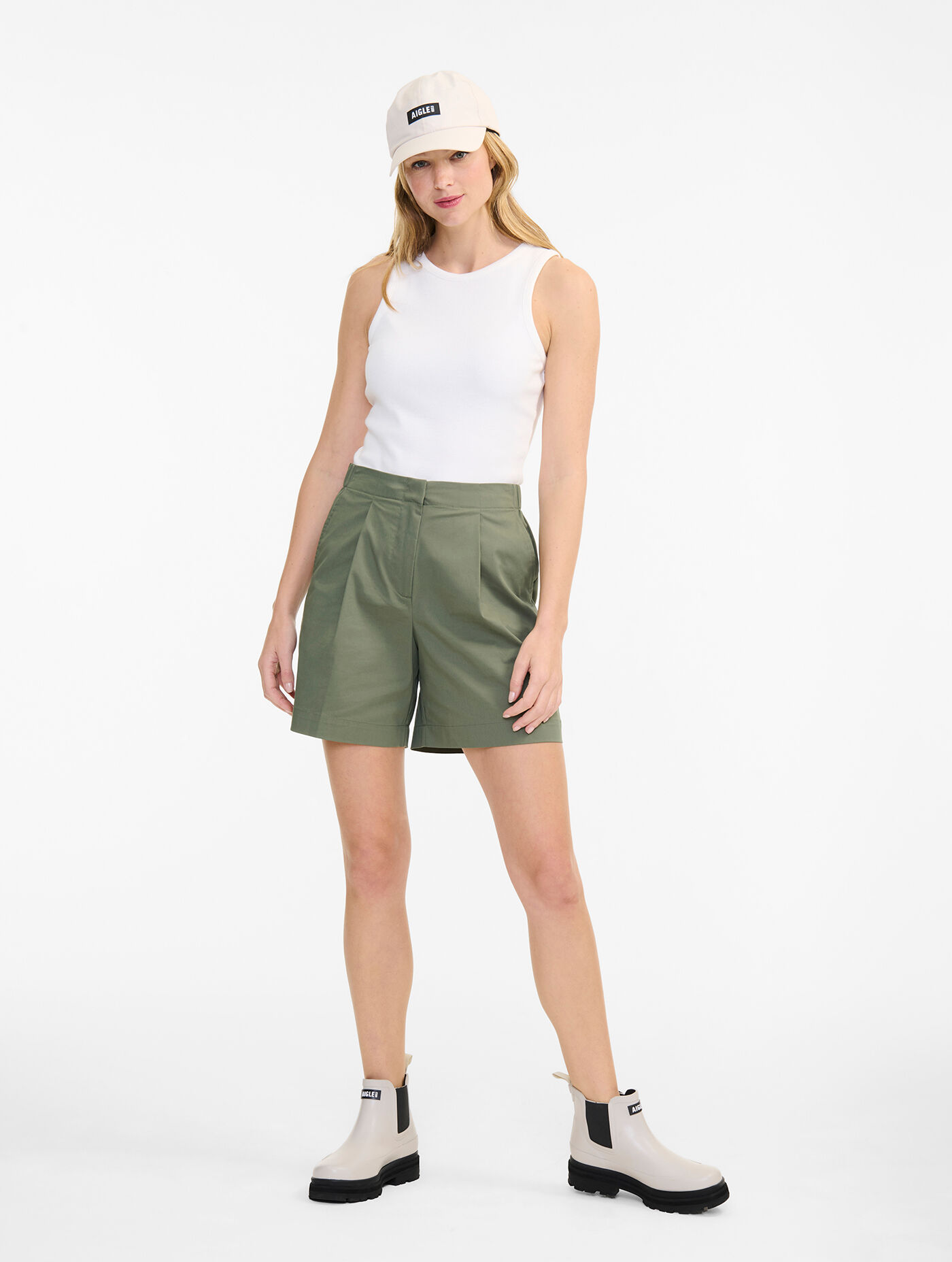 Aigle Short Chino DFT Coolmax - Pantaloncini - Donna | Hardloop