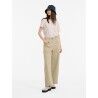 Aigle Pantalon Twill Coton Lin - Trousers - Women's | Hardloop