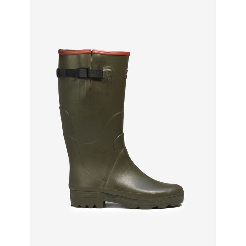 Bottes De Pluie Homme Labo Taille 13 - Caoutchouc Noir - Neuves Sans Boîte
