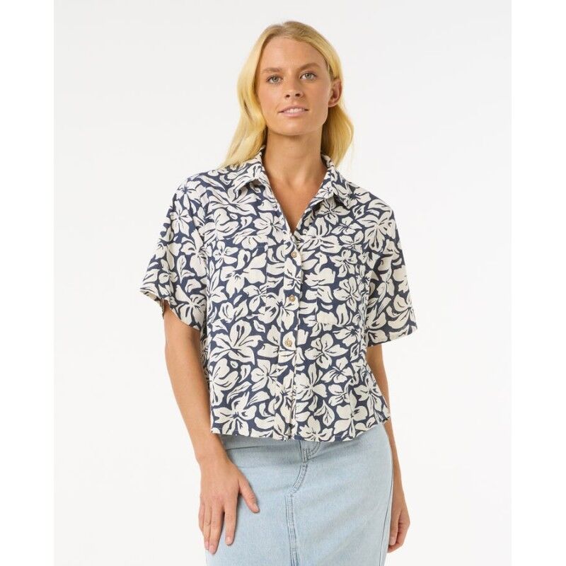 Las Dalias SS - Camisa mulher
