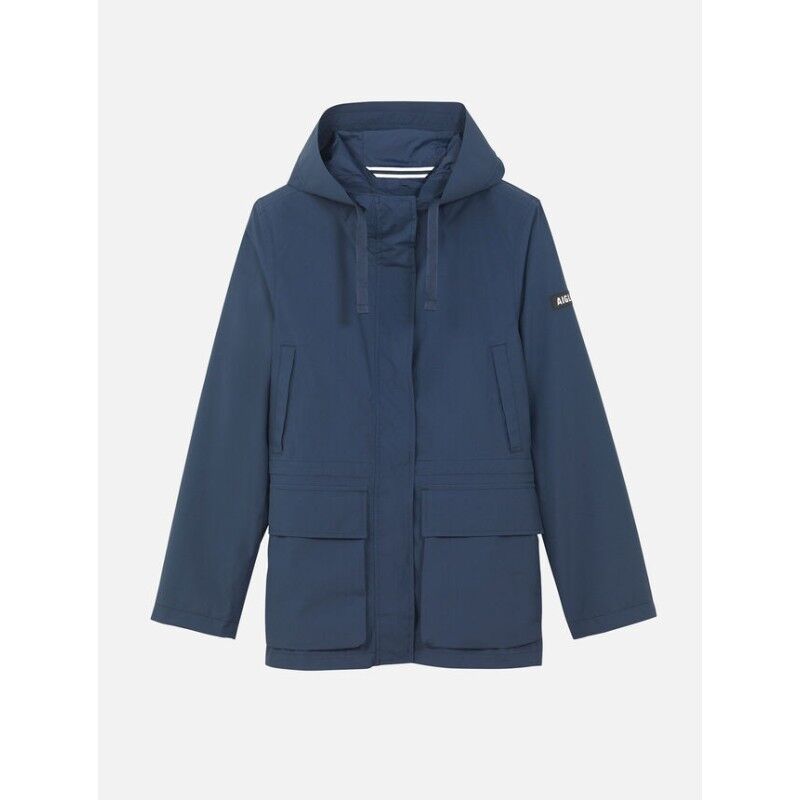 Aigle MTD Mid Length Hooded Parka - Parka - Women's | Hardloop