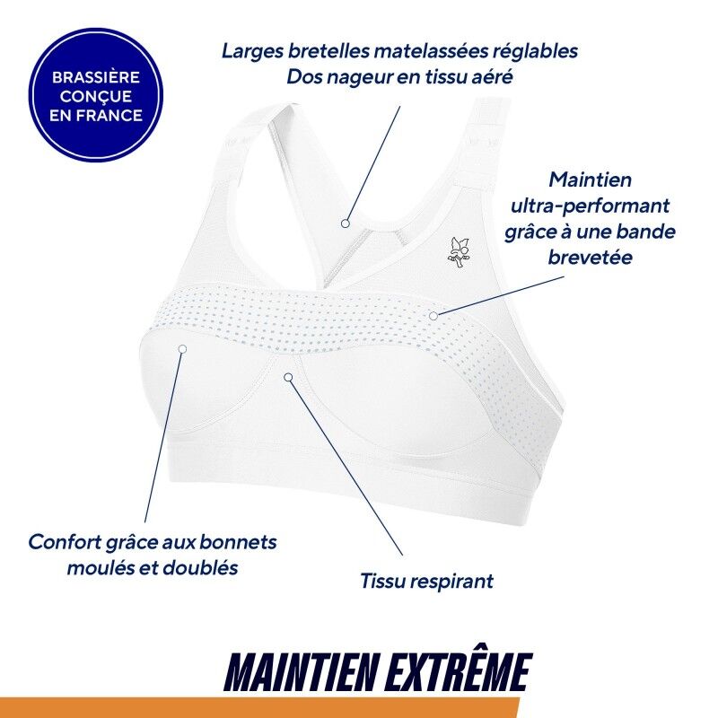Thuasne Top Strap X-Back - Sports bra - Women's | Hardloop