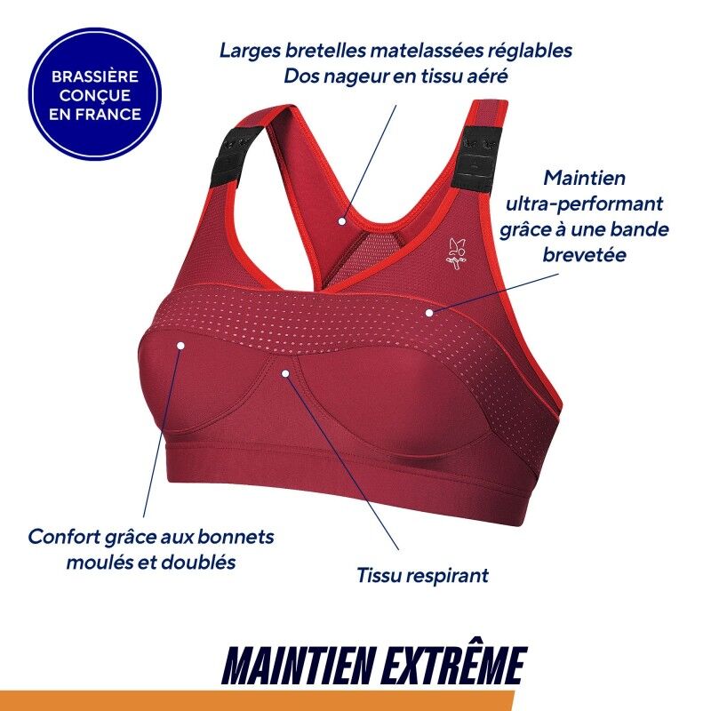 Thuasne Top Strap X-Back - Sport-BH - Damen | Hardloop