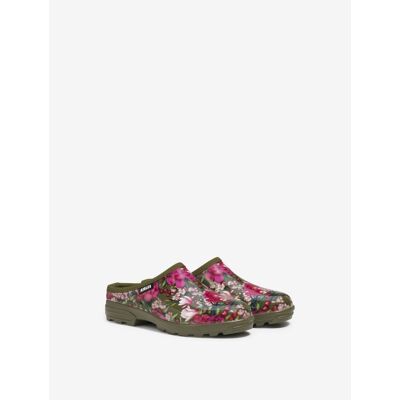 Lessfor Open Bi-Matière Print - Clogs - Damen