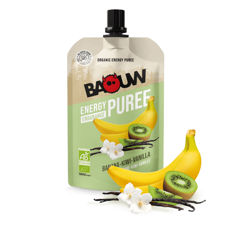 Baouw Banane-Kiwi-Vanille - Purée énergétique | Hardloop