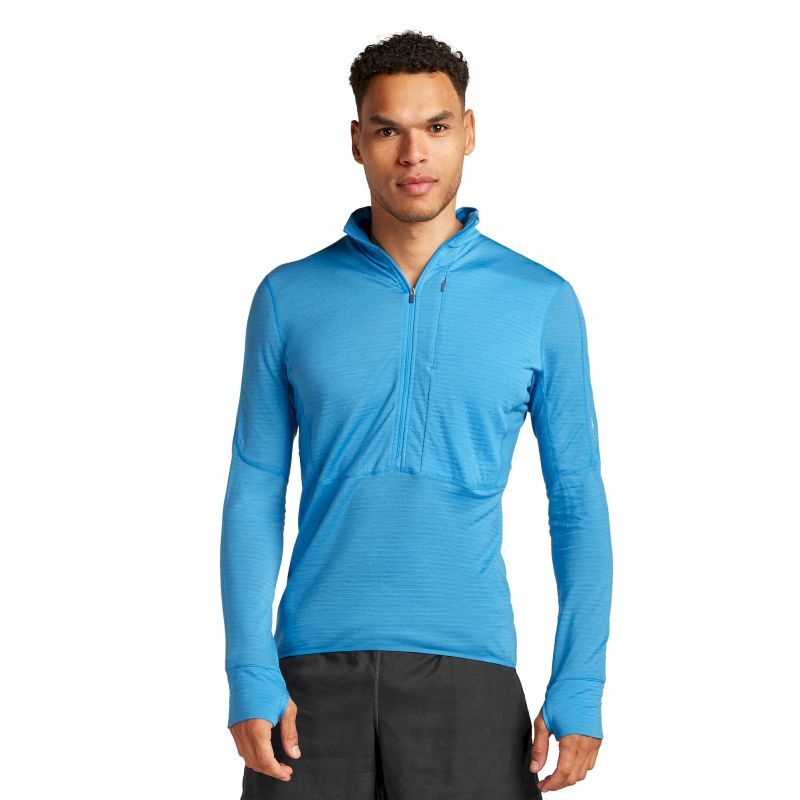 icebreaker 200 Realfleece Descender LS Half Zip - Merino Fleecejacke - Herren | Hardloop