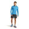 icebreaker 200 Realfleece Descender LS Half Zip - Merino Fleecejacke - Herren | Hardloop