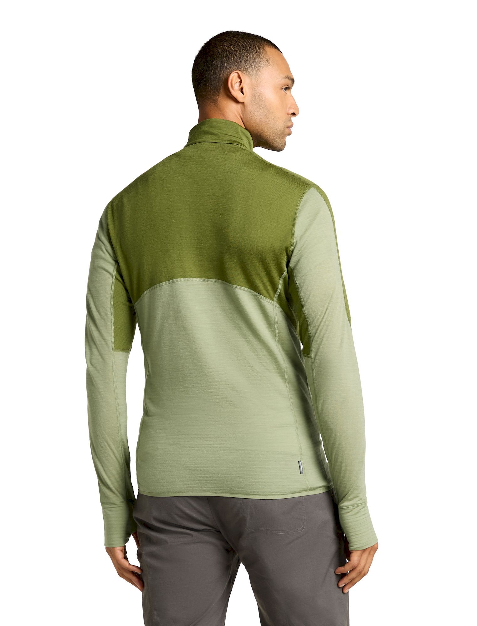 icebreaker 200 Realfleece Descender LS Half Zip - Polar z wełny Merino® męski | Hardloop