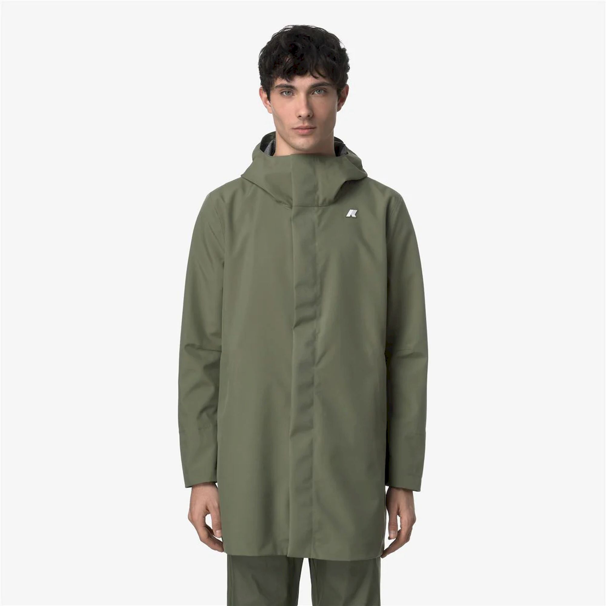 K-Way Thommy Bonded Jersey V - Parka homme | Hardloop