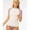 Rip Curl Las Flores Anti-UV SS - Lycras - Naiset | Hardloop