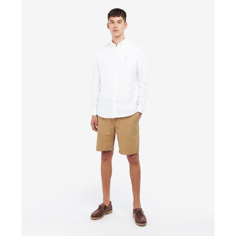Barbour Oxford Tailored Long-Sleeved Shirt - Skjorte - Herrer | Hardloop