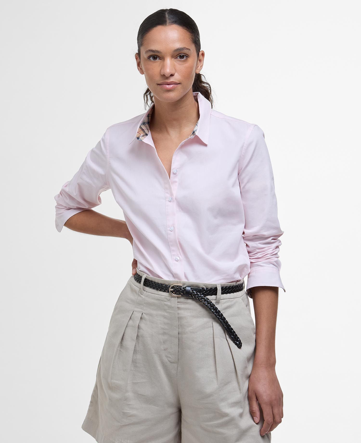 Barbour Derwent Regular Long-Sleeved Oxford Shirt - Camicia - Donna | Hardloop