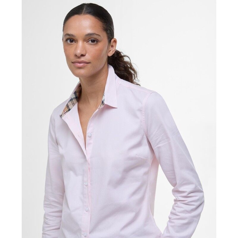 Barbour Derwent Regular Long-Sleeved Oxford Shirt - Chemise femme | Hardloop