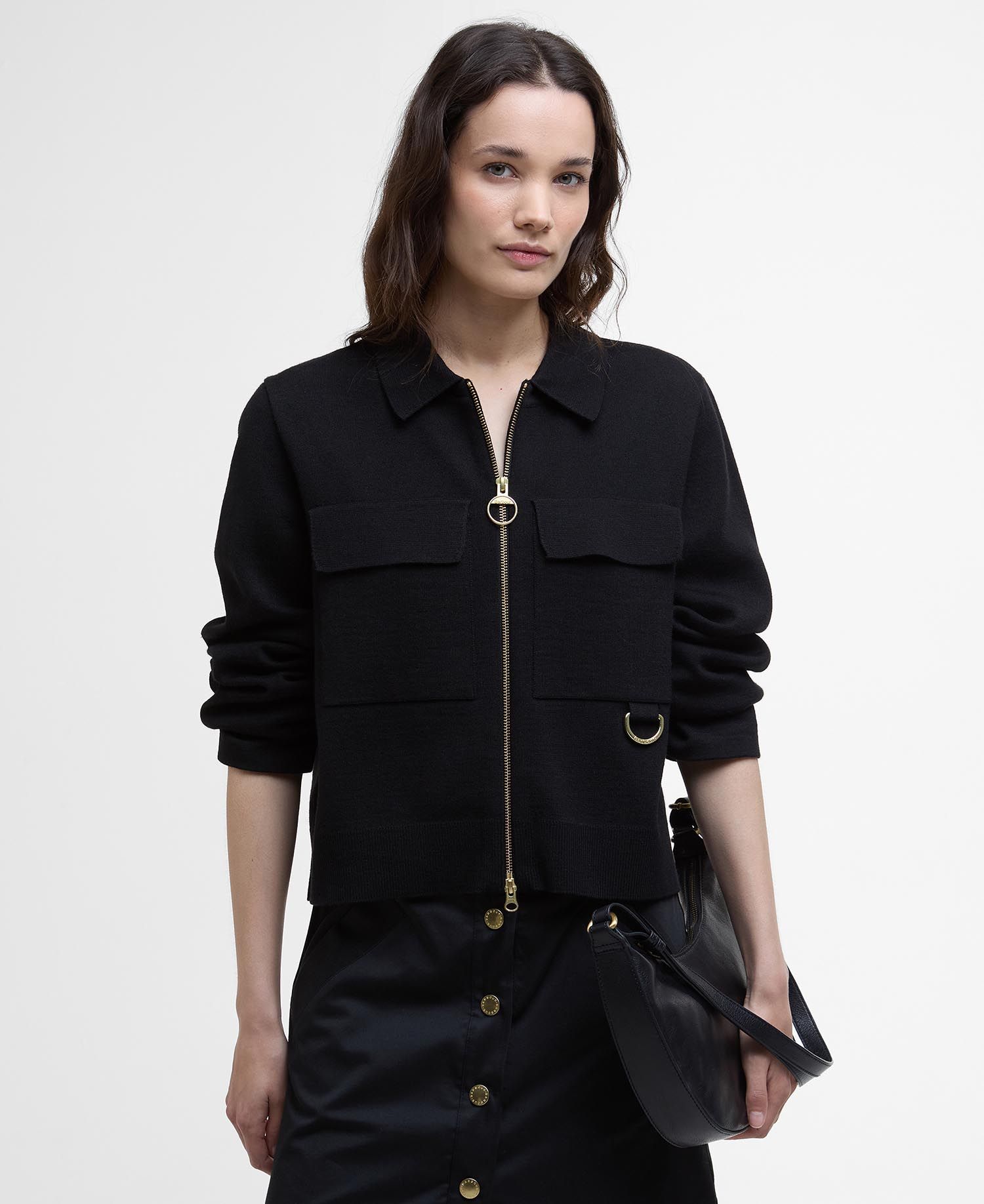 Barbour Alma Knitted Zip - Kurtka damska | Hardloop