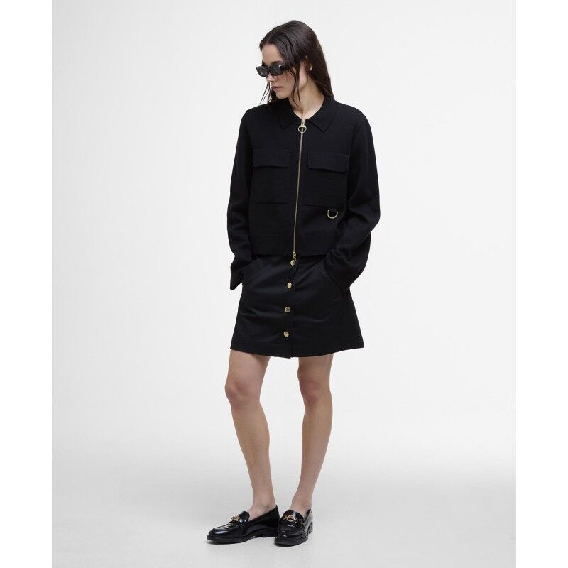 Barbour Alma Knitted Zip - Jacka - Dam | Hardloop