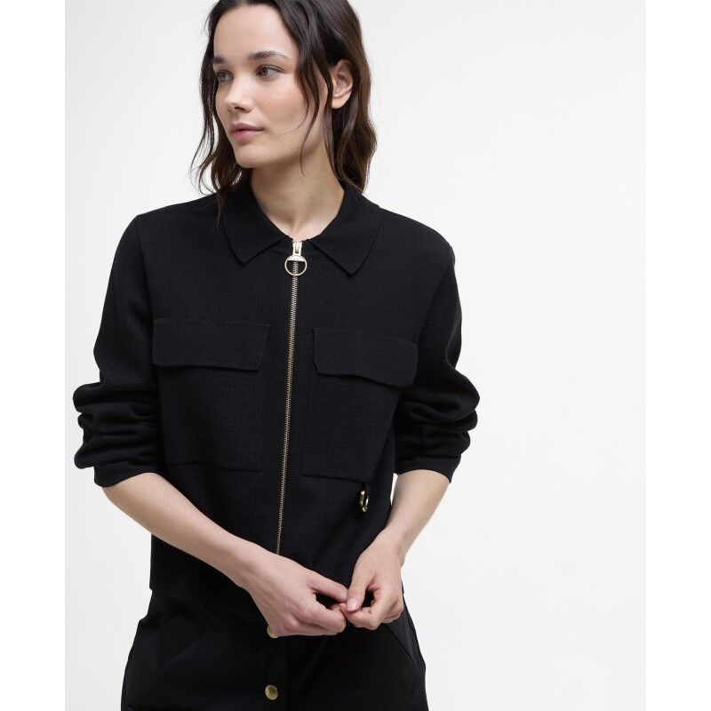 Barbour Alma Knitted Zip - Chaqueta - Mujer | Hardloop