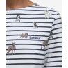 Barbour Bradley Print Top - Camiseta - Mujer | Hardloop