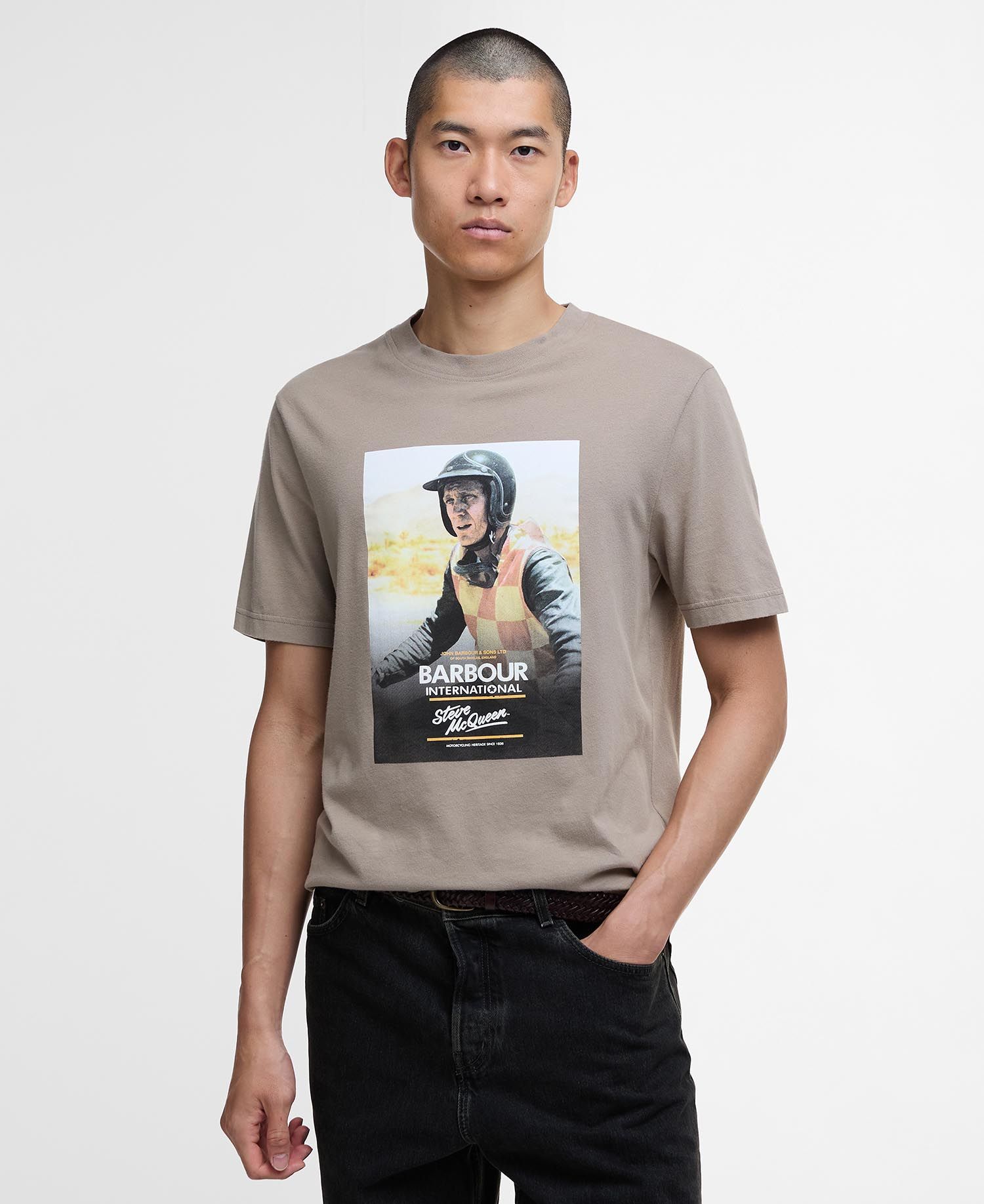 Barbour International Nicholl SMQ Graphic - T-shirt - Men's | Hardloop