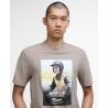 Barbour International Nicholl SMQ Graphic - T-paita - Miehet | Hardloop