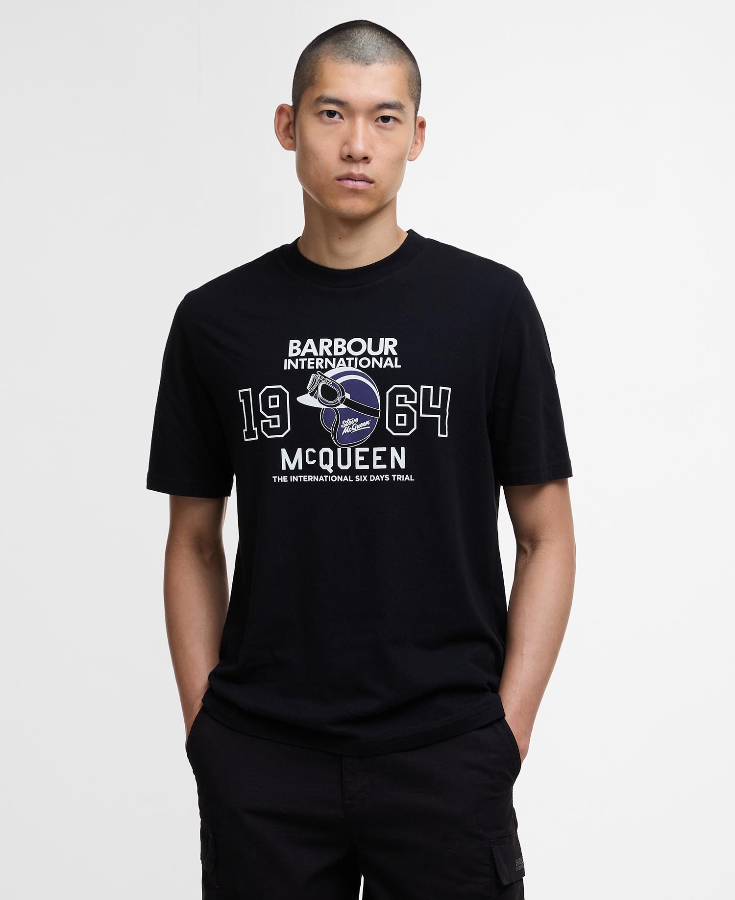 Barbour International Giles Steve McQueen Graphic - T-shirt - Men's | Hardloop