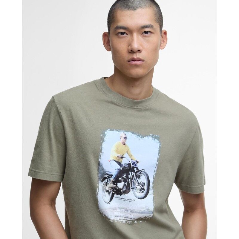 Barbour International Coster Steve McQueen Graphic T-shirt