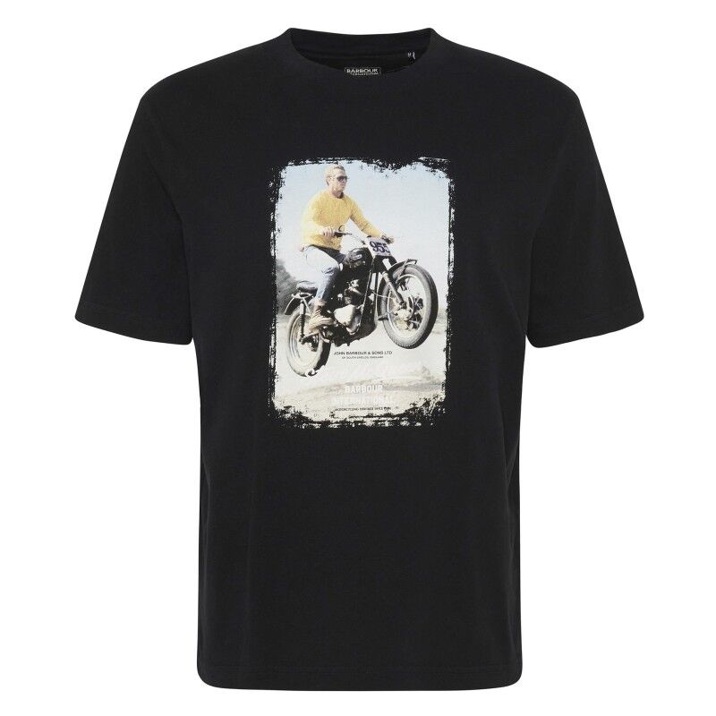 Barbour International Coster Steve McQueen Graphic T-shirt
