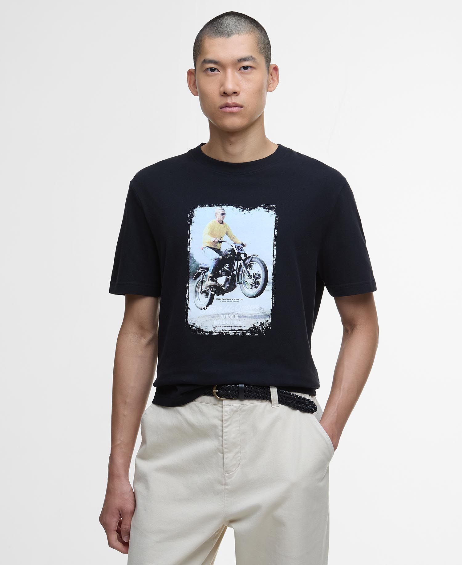 Barbour International Coster Steve McQueen Graphic - T-shirt - Men's | Hardloop