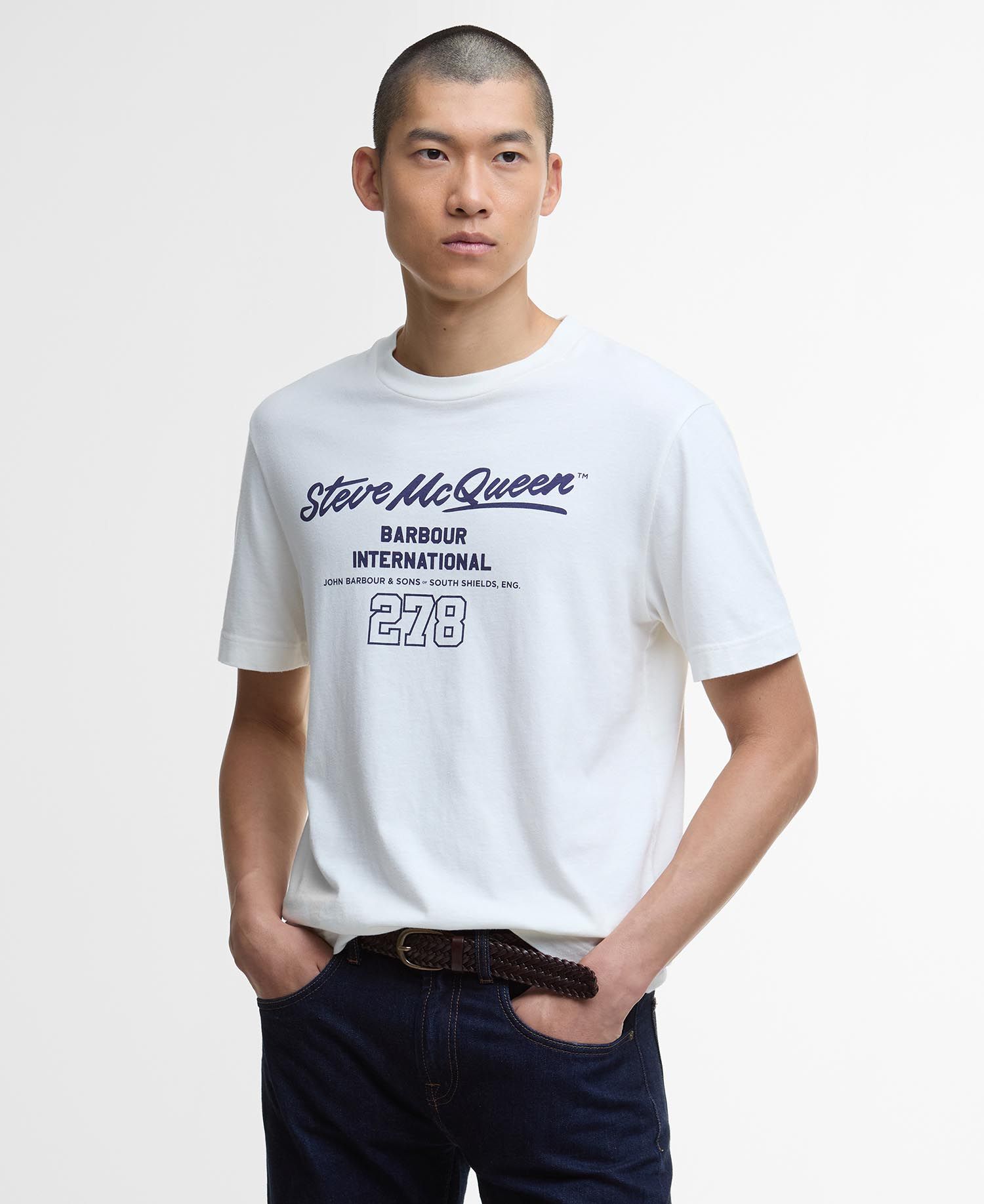 Barbour International Colman SMQ Graphic - T-shirt - Men's | Hardloop